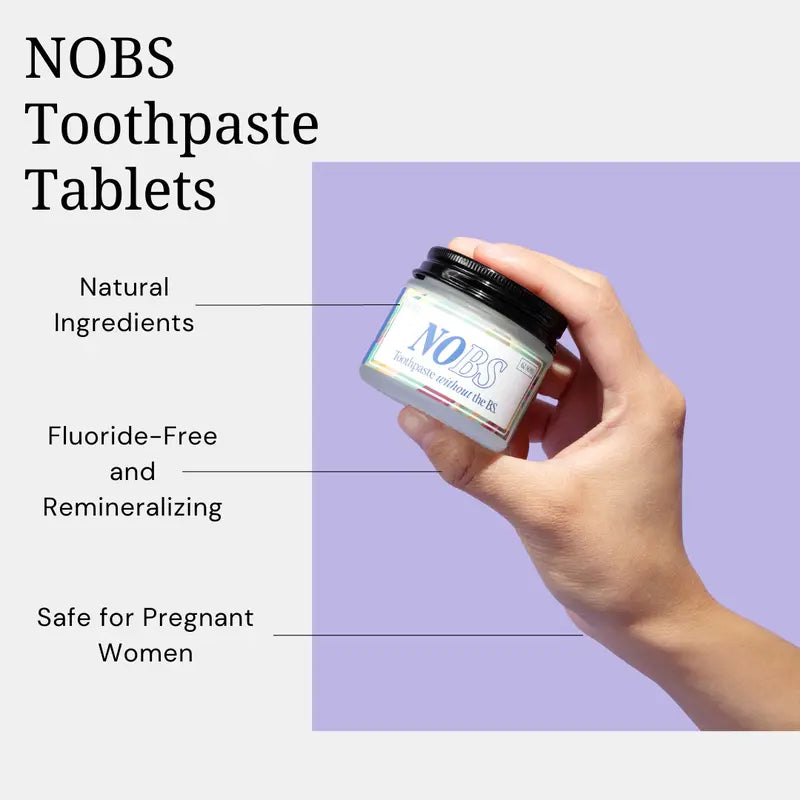 Eco Toothpaste Tablets – Plastic-Free, Travel-Friendly, NHA Formula