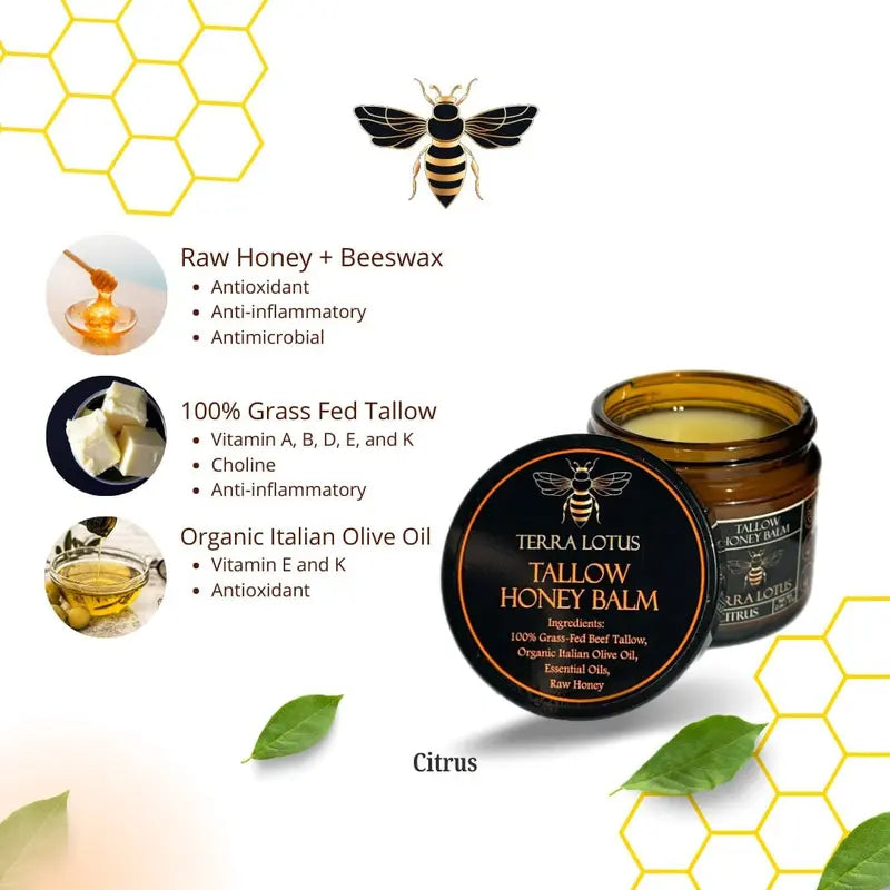 Citrus Honey Glow Balm | Soft, Radiant Skin